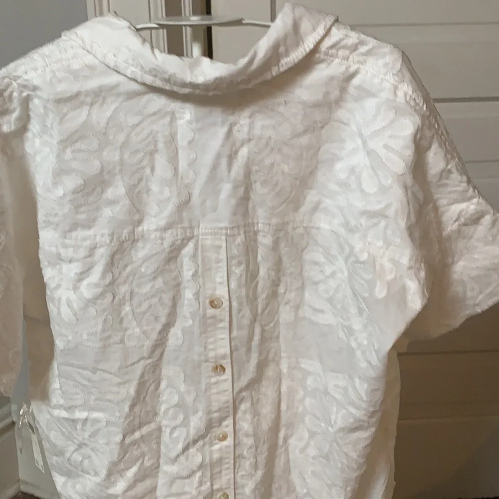 Anthropologie Pilcro‎ and the letterpress back button up top. NWT. Retail 98